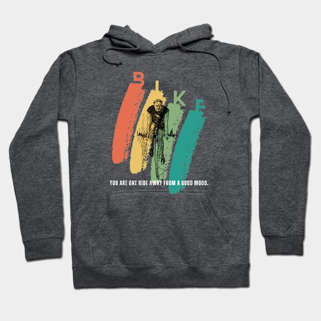 Wear your hobby, Biking Hoodie by ColorShades